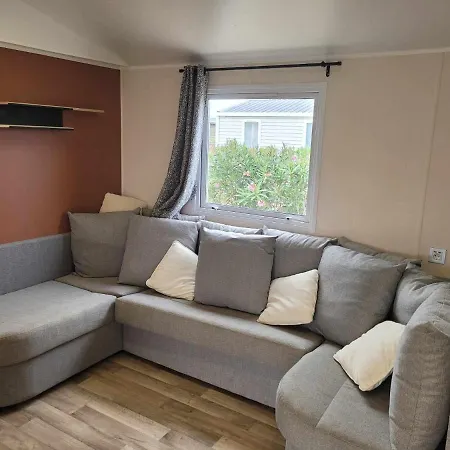 Les Dunes 5 Etoiles Mbh 6pers 1 Parentale 2 Chbs Et 2 Sdb 2 Wc Clim 42m2 Campingplads