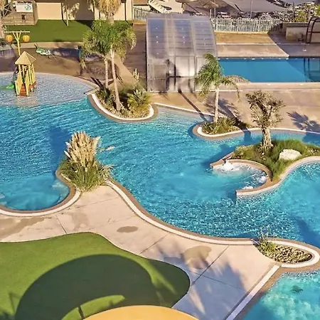 Les Dunes 5 Etoiles Mbh 6pers 1 Parentale 2 Chbs Et 2 Sdb 2 Wc Clim 42m2 Campsite Torreilles