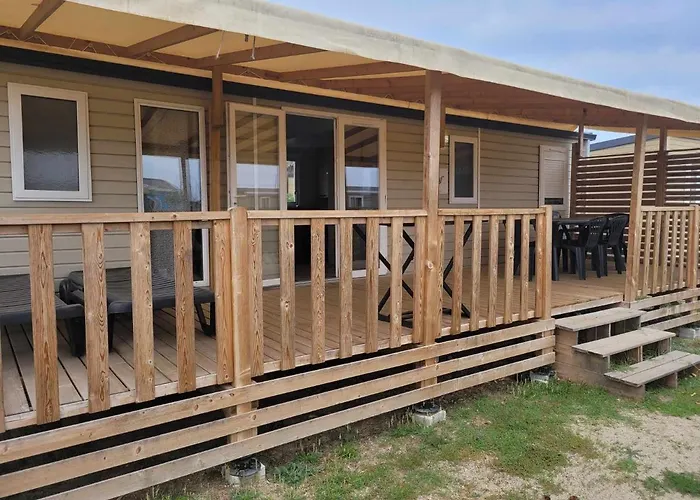 Les Dunes 5 Etoiles Mbh 6pers 1 Parentale 2 Chbs Et 2 Sdb 2 Wc Clim 42m2 Campsite *